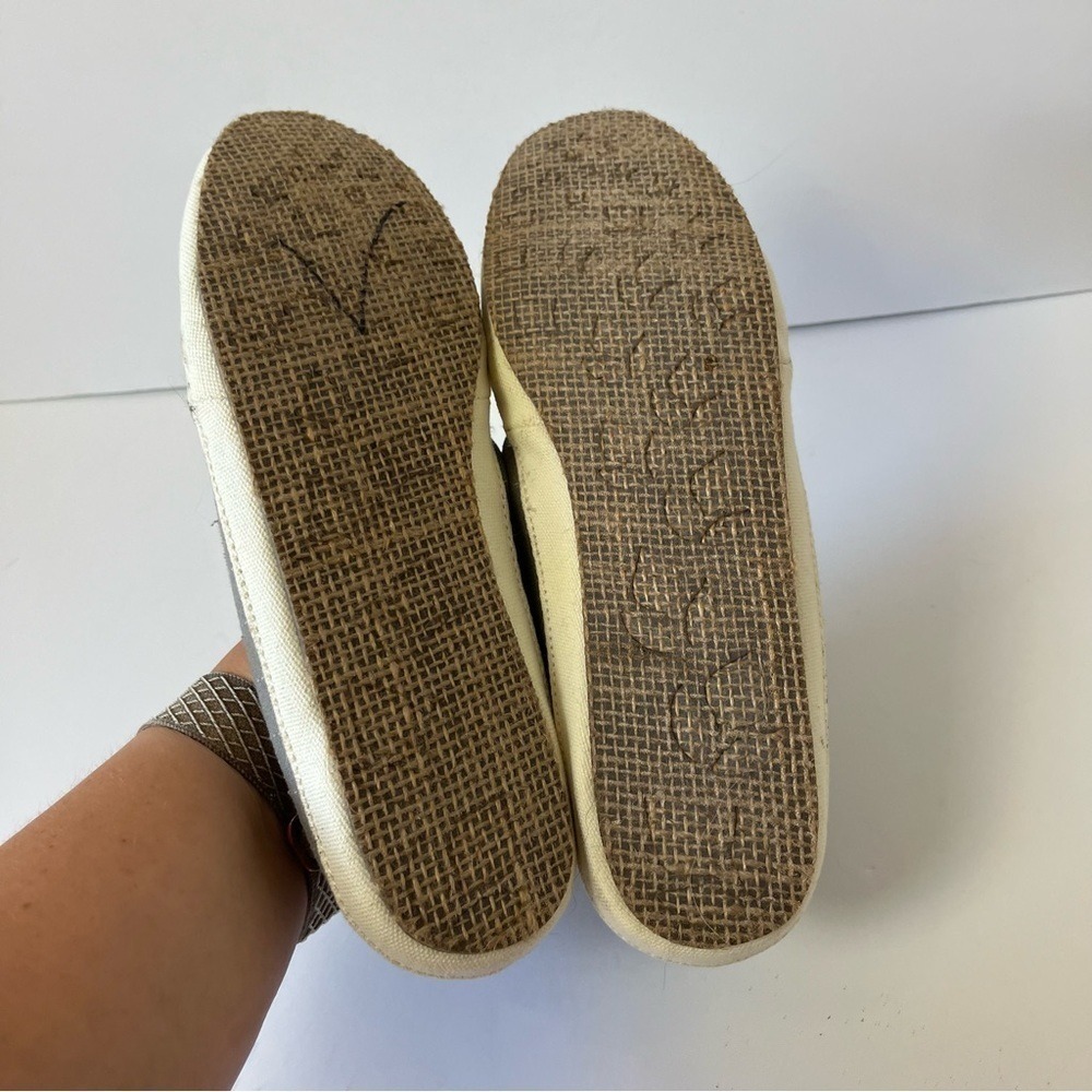 Reef Summer Slip On Gray Striped Shoes 8.5 - Picture 10 of 10